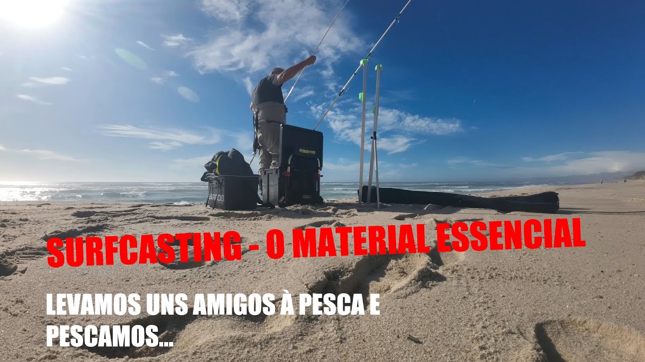 SURFCASTING MATERIAL E PEIXES
