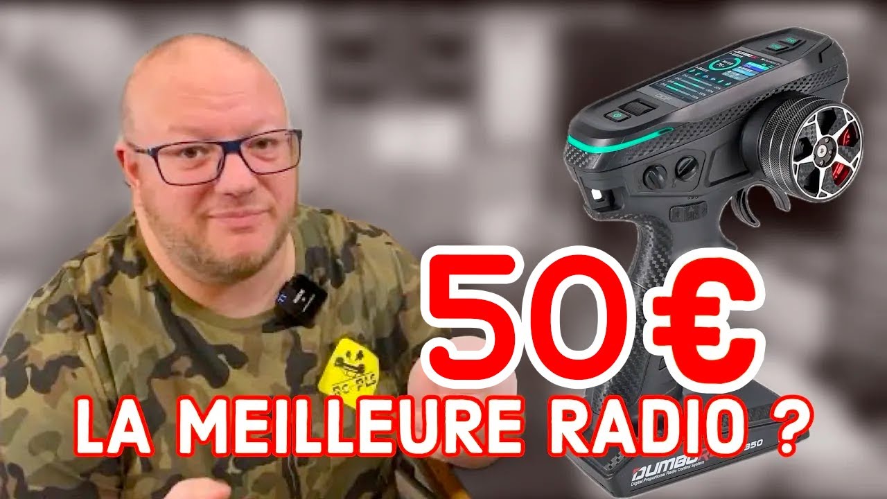 La MEILLEURE RADIO LOISIR est à MOINS DE 50€ ! DUMBO RC DDF 350 (détail menus et tuto bind)