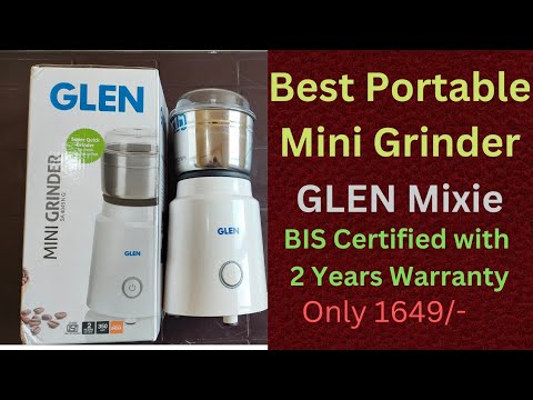 GLEN Mini Grinder SA-4045NG 350 Watt, 2 years Warranty (BIS Certified)