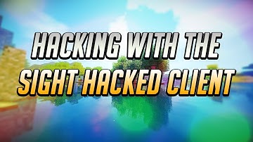 Hacking on Hypixel With the Sight Hacked Client! #2