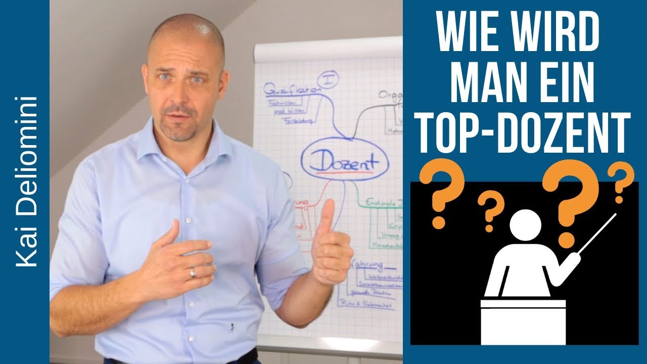 Update 5 Faktoren, die einen TOP-Dozenten auszeichnen!