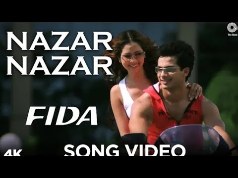Nazar Nazar Song Video - Fida | Shahid Kapoor & Kareena Kapoor | Udit Narayan & Sapna | Anu Malik - YouTube