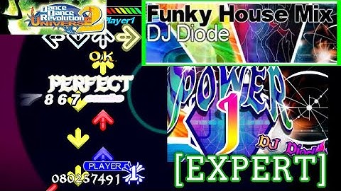 【DDR UNIVERSE 2】 [POWER 1] Funky House Mix / DJ Diode [EXPERT] 譜面確認 Play