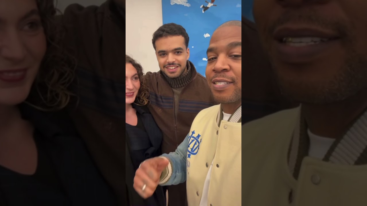 Kid Cudi Does His First Art Exhibition In Paris💪🏾  #shorts