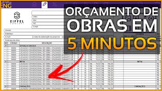 Como fazer um Orçamento de obras com cronograma em 5 min? screenshot 3