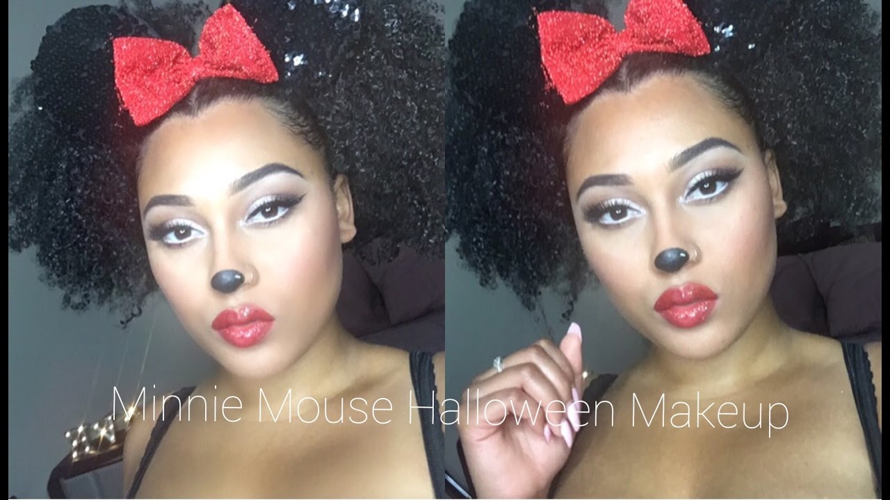 Sexy Minnie Mouse Halloween Makeup YouTube