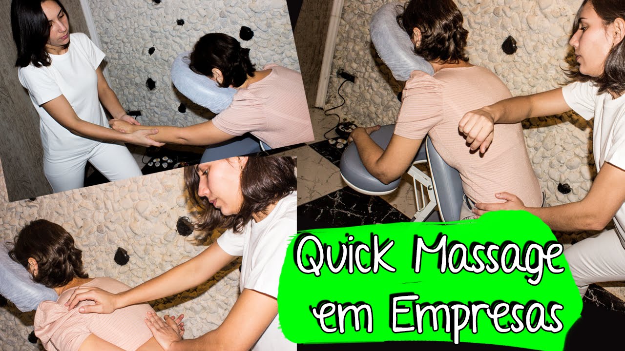 Quick Massage em Empresas - Massagem Rápida