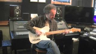 Crook Custom Guitars Blonde T-Style Demo by Roger Hoard