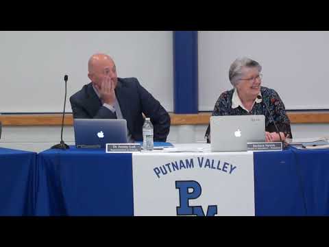 Putnam Valley Board of Education Meeting - September 14, 2023