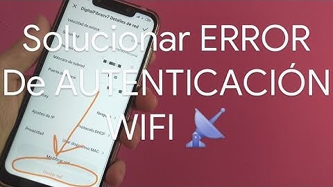 📡📶❌ Cómo SOLUCIONAR el ERROR de AUTENTICACIÓN WiFi en ANDROID | FÁCIL y RÁPIDO