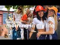 a college weekend morning in my life (tailgate day) | margot lee