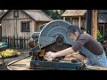 Talented girl refurbishes old cutting machine!#automobile #linguoer
