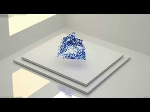 UPDATED Blender 2 68 Morph Hires Test Using Particle Morphing Tools