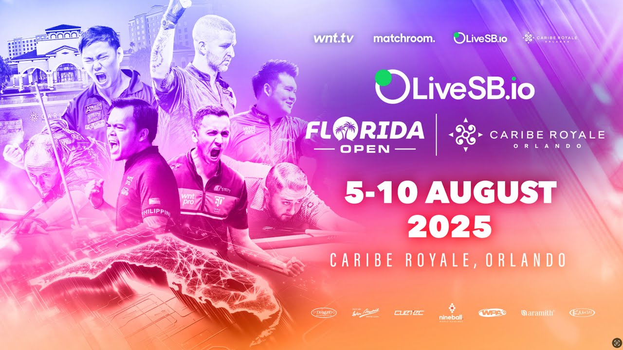 WATCH LIVE | 2025 LiveSB.io Florida Open Pool Championship | Day Two | Table Four WATCH LIVE | 2025 LiveSB.io Florida Open Pool Championship | Day Two | Table Four