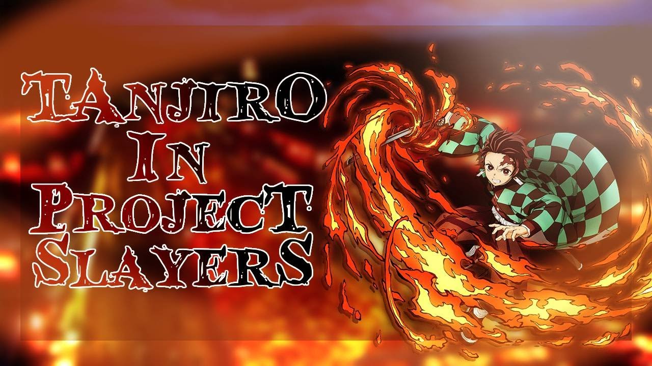 TANJIRO IN PROJECT SLAYERS - YouTube