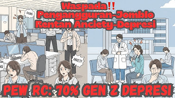 GAWAT!‼️59,1% Gen Z Merasa Alami Gangguan Mental Berdasar Survey Jakpat 2024
