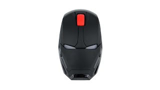 Mouse Wireless Optical Model Iron Man 2.4 Ghz - M8