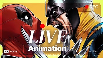Deadpool vs Wolverine | Quick Animation Stream