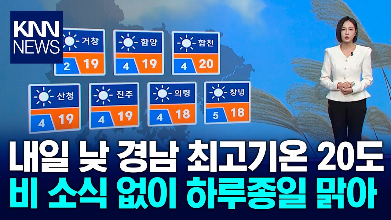 최저 기온 올라 아침 추위 풀려! / KNN - YouTube