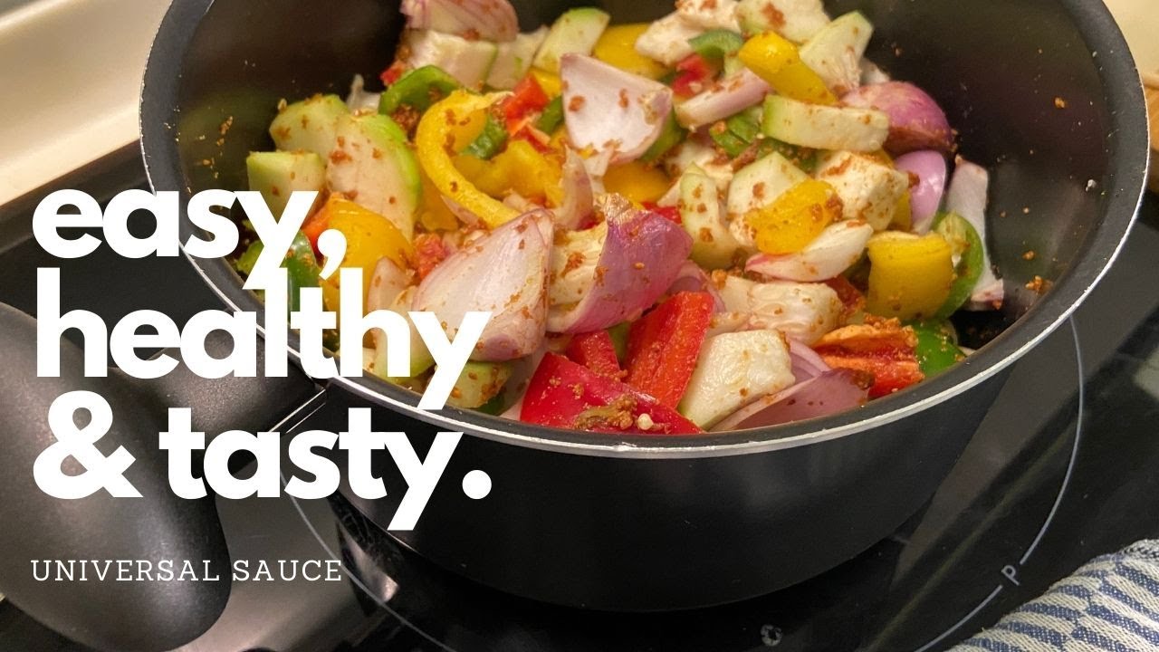 Homemade healthy and universal sauce