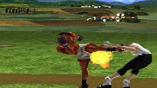 Tekken 2 - Bruce - Arcade Mode (PS1)