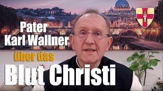 Pater Karl Wallner | Was jeder Christ über das Blut Christi wissen muss