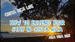 How To Make A Visa Run | Extend Your Stay In Costa Rica | Travel Vlog 12