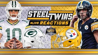 Steelers vs Packers Week 8 SNF LIVE REACTIONS & WATCH PARTY #Steelers #Packers #nflfootball
