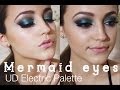 UD Electric Palette Tutorial- Smokey Teal Eyes