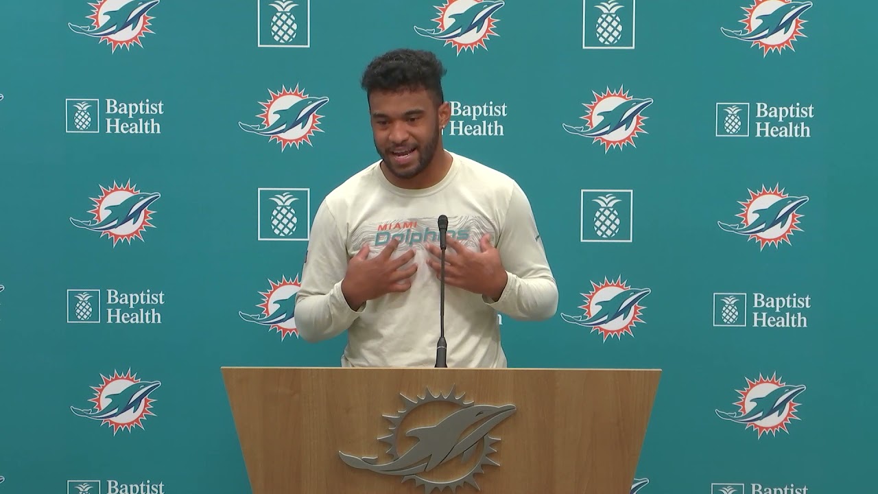 Tua Tagovailoa met with the media today to talk Bills,  team QB situation, and more.