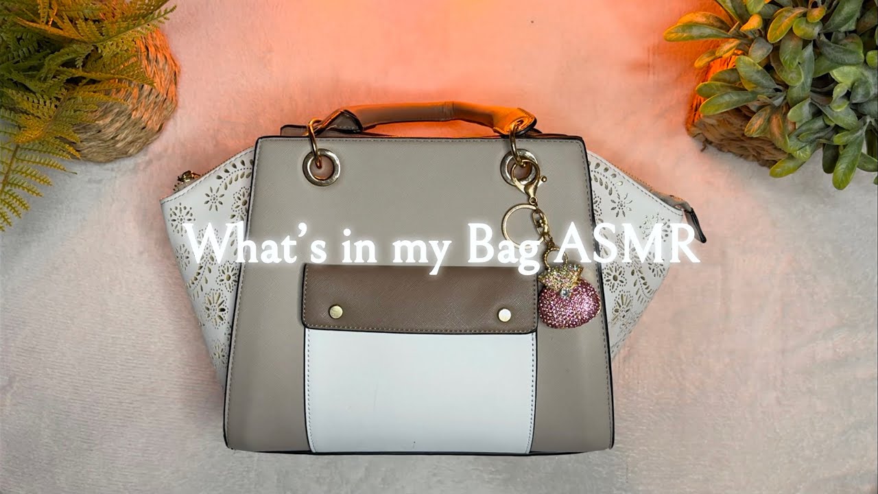 ASMR What’s In My Bag & Bag Rummaging 👜 Soft Spoken
