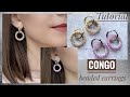 Мастер-класс: Серьги Конго из бисера | Tutorial - Congo Beaded Earrings