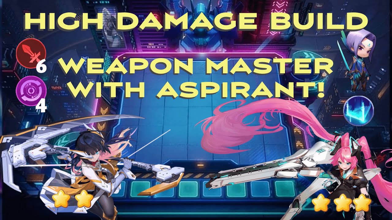 HIGH DAMAGE ASPIRANT WITH HEAL BUILD | NEW STRONGEST SYNERGY | MLBB MAGIC CHESS BEST SYNERGY TERKUAT