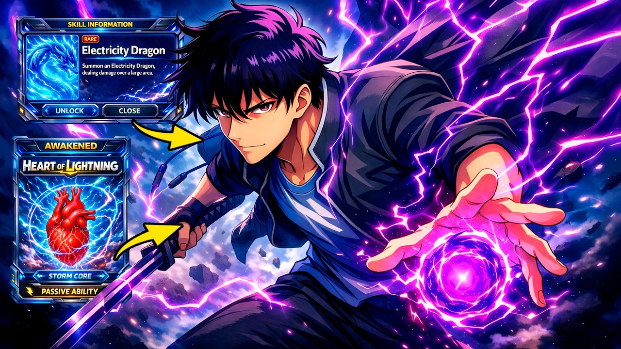 He Was Born With an E-Rank Ability… But Awakened the FORBIDDEN SSS Thunder God Power! | Manhwa Recap