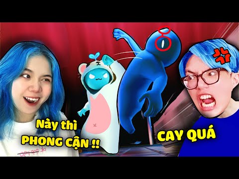 Mèo Simmy Cười Bay Não Khi Chơi GANG BEASTS ĐẠI CHIẾN CẶP ĐÔI HERO TEAM