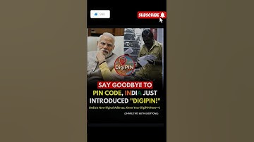 say goodbye to pincode India now introduced "DIGIPIN"😱😱