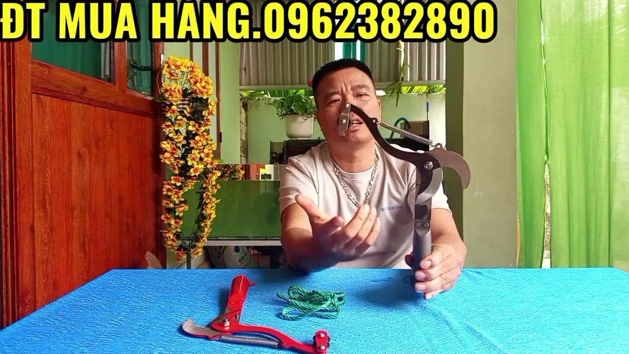 DỤNG CỤ CẮT TỈA CÀNH CÂY HÁI HOA QUẢ TRÊN CAO QUÁ DỄ DÀNG THUẬN TIỆN CHO MỌI NGƯỜI 