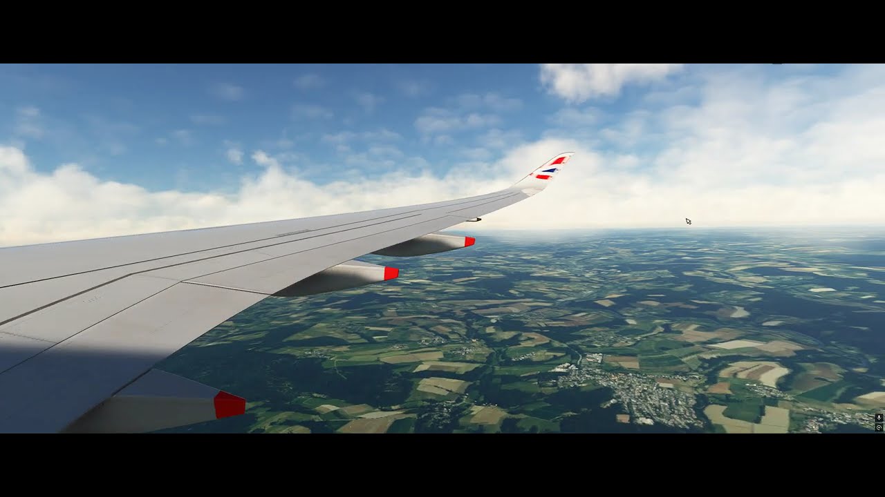 4K | My first landing of the iniBuilds A350-1000 in EDDK ILS RWY 31R | BeyondATC | REX Atmos