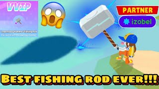 LEGENDARY HAMMER FISHING ROD ⚡️: BEST FISHING ROD TO CATCH SUPER RARE FISH | PLAY TOGETHER | izobel