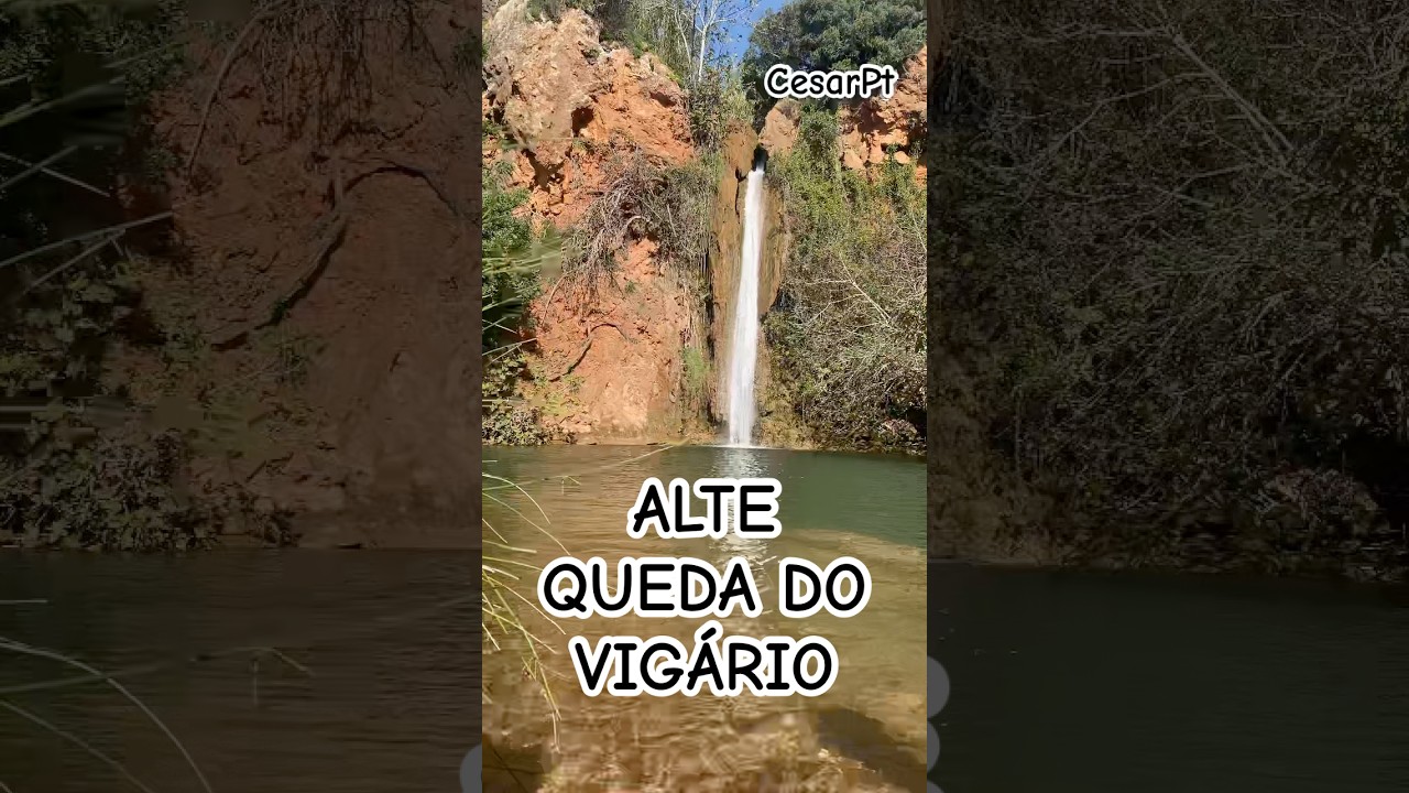 Queda do Vigário, hidden Waterfall in Algarve