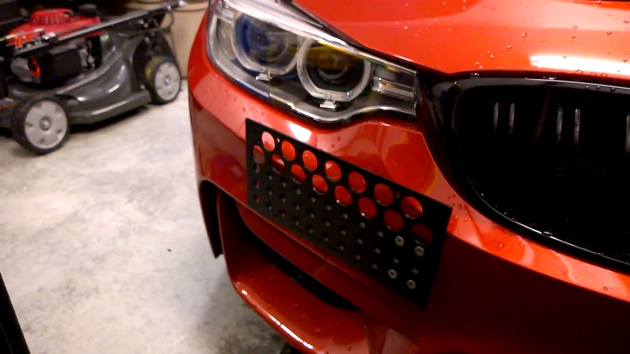 vlog 2 installing us mills work front license bracket youtube us mill works license plate