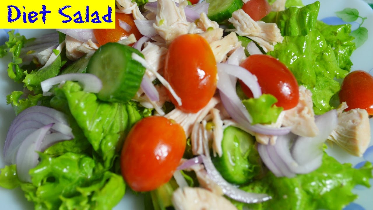 how to make diet salad in hindi