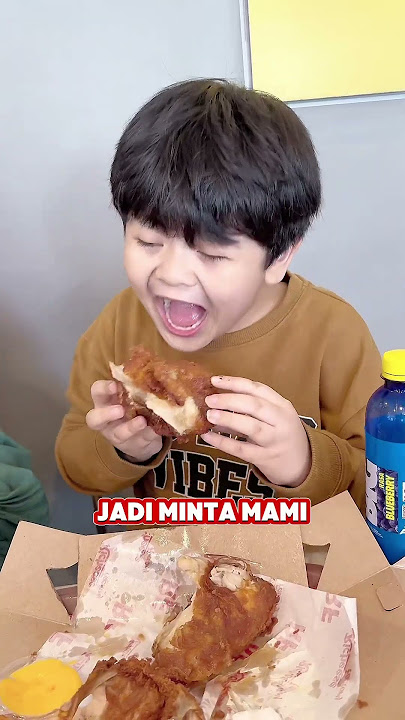 Iggy mukbang Ayam RICHEESE 1 ekor sampai kekenyangan!! #minivlog #vlog #dailyvlog #iggy #mukbang