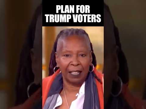 Crowd Shocked as ‘The View’s’ Whoopi Goldberg Gives Her Plan for Trump Voters