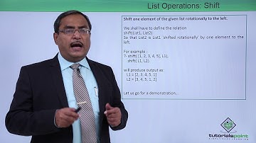Prolog - List Operations Shift