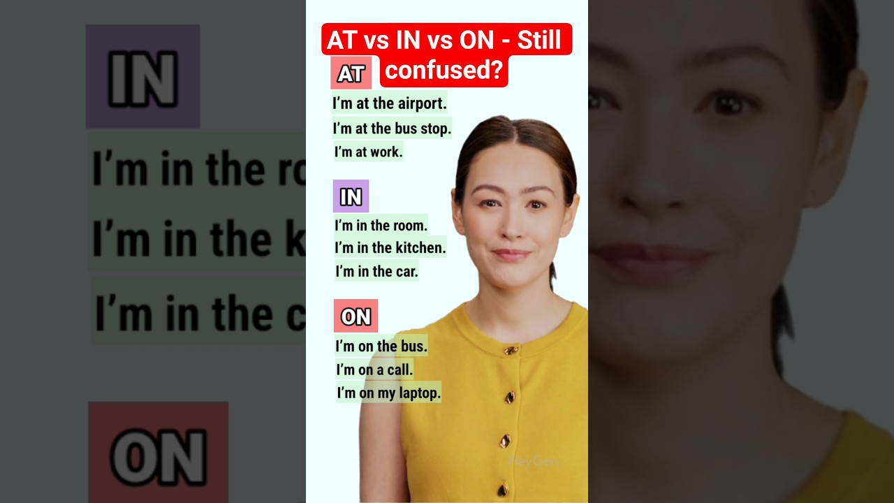 AT vs IN vs ON — Still confused? 