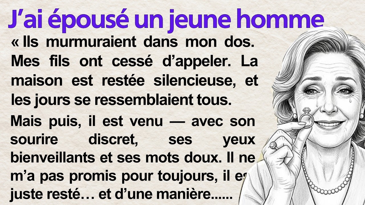 💔 I Married a Young Man | Learn French Through Simple Story (A1–A2 Level) | Frenchy Tales 🇫🇷
