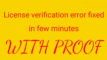 How to fix license verification error in minecraft pocket edition
