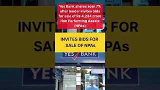 Yes bank share breaking news | yes bank share next target | stockmarket yesbank shorts stocks
