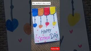 diy mother's day card😱😨#shortsfeed #viralshorts #shorts #mothersday